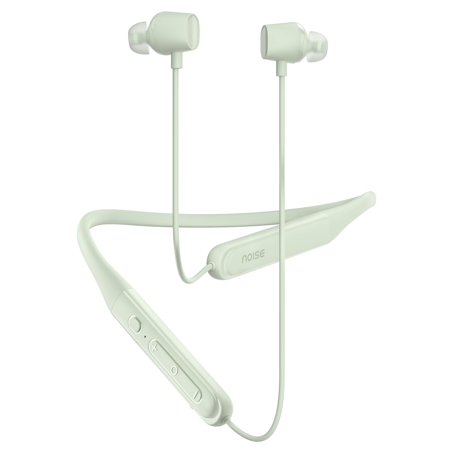Noise Newly Launched Airwave Crest Bluetooth in Ear Neckband with Metallic Shine on Earbuds,50H of Playtime, EQ Modes, Dual Device Pairing,13mm PEEK+PU Driver, BT v5.4(Velvet Green)