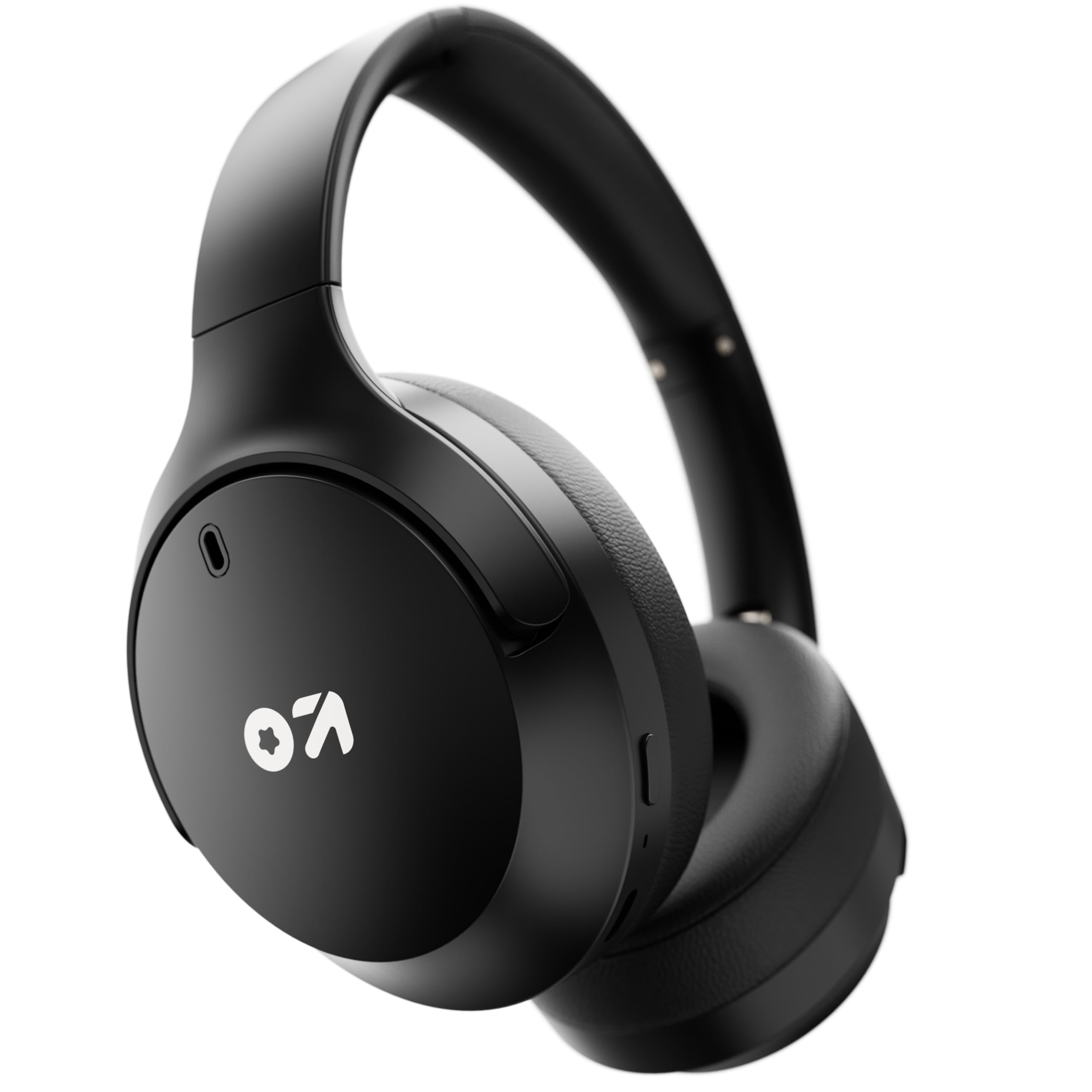Boult GOBOULT (Formerly Mustang Q Over Ear Bluetooth Headphones 70H Playtime, 40mm Bass Drivers, Zen ENC Mic, Type-C Fast Charging, 4 EQ Modes, Bluetooth 5.4, AUX Option, IPX5 Wireless Headphones