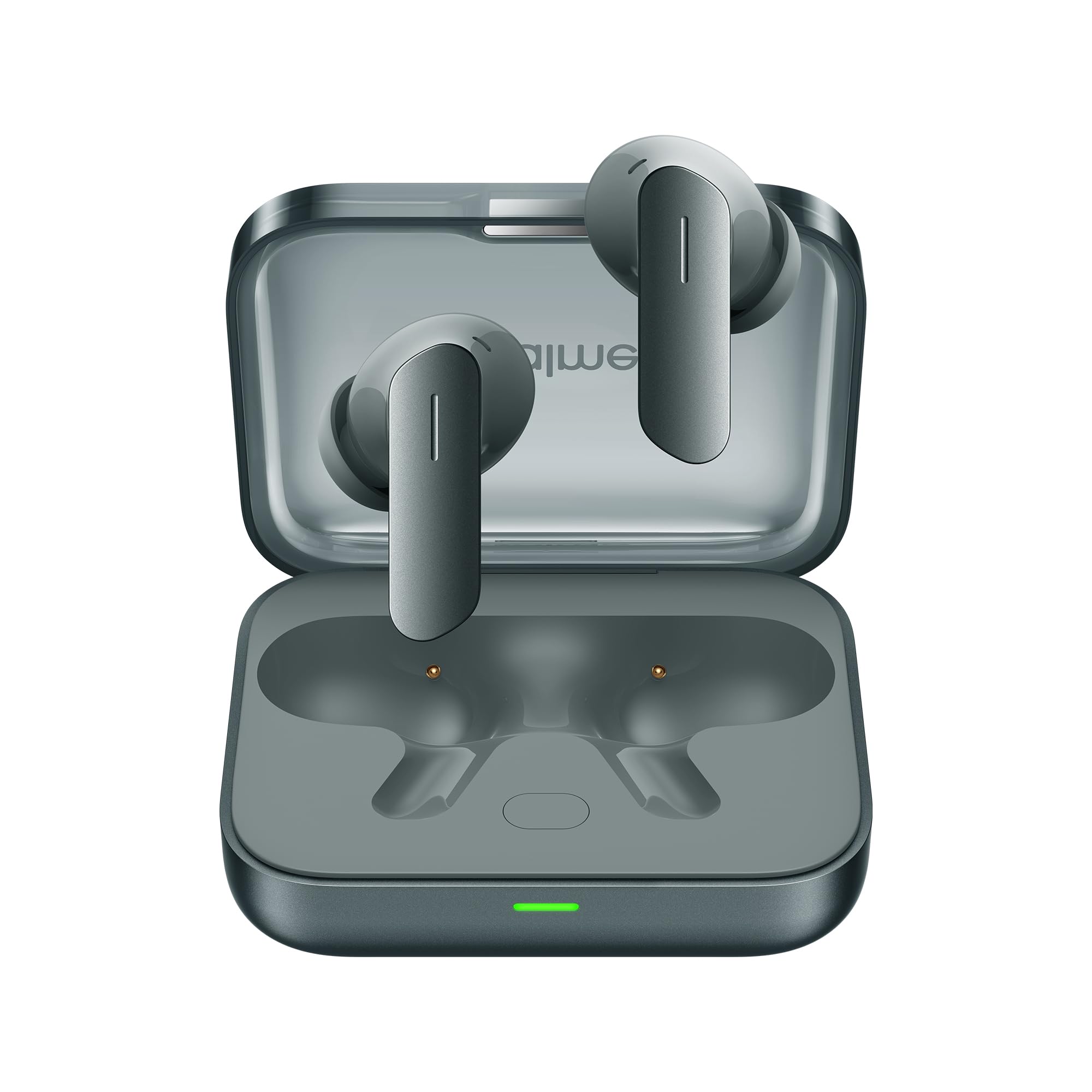 realme Earbuds Air 7 True Wireless,12.4mm Dynamic Bass Drivers,52Hrs Playtime,52dB Hybrid ANC,6 Mic ENC,45ms Low Latency,360° Spatial Audio,Hi-Res LHDC,IP55 Dust & Water Resistant,BT v5.4(SlateGrey)