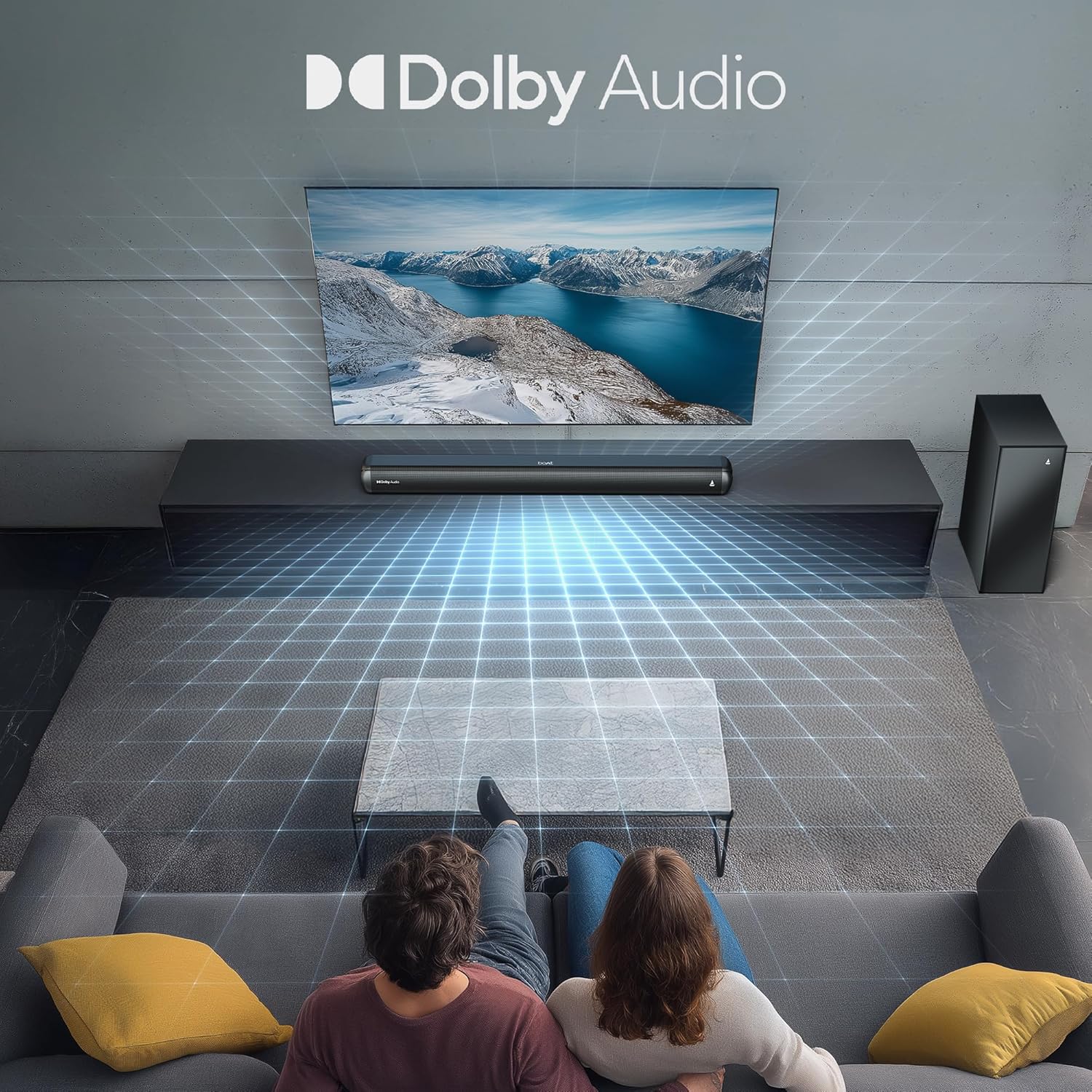 boAt 2025 Launch Aavante 2.1 1600D / Orion Plus, Dolby Audio, 160W Signature Sound, 2.1CH Wired Subwoofer,Multiple Ports & EQ Modes, Bluetooth Sound bar, Home Theatre Soundbar Speaker (Premium Black)